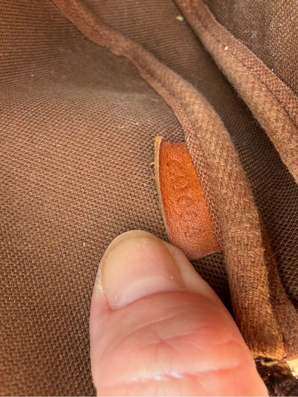 VINTAGE AUTHENTIC Louis Vuitton Pochette accessories. - Picture 10 of 11